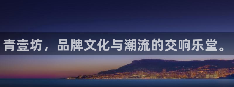 卧龙娱乐注册开户：青壹坊，品牌文化与潮流