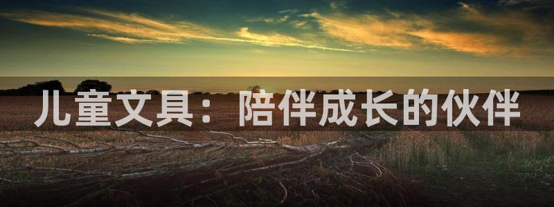卧龙娱乐官网：儿童文具：陪伴成长的伙伴