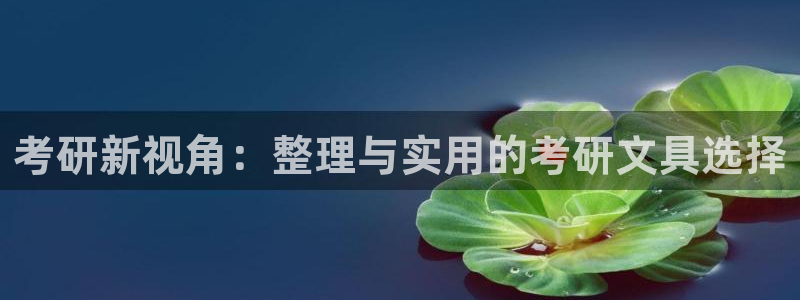 卧龙娱乐注册：考研新视角：整理与实用的考