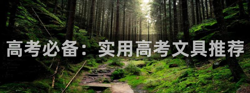 卧龙镇娱乐：高考必备：实用高考文具推荐