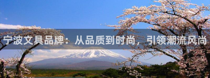 卧龙娱乐注册账号：宁波文具品牌：从品质到