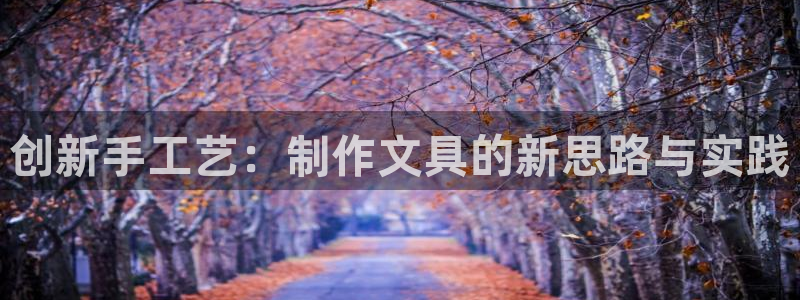 卧龙娱乐拆卡：创新手工艺：制作文具的新思