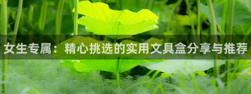 柏林娱乐  0 卧龙：女生专属：精心挑选