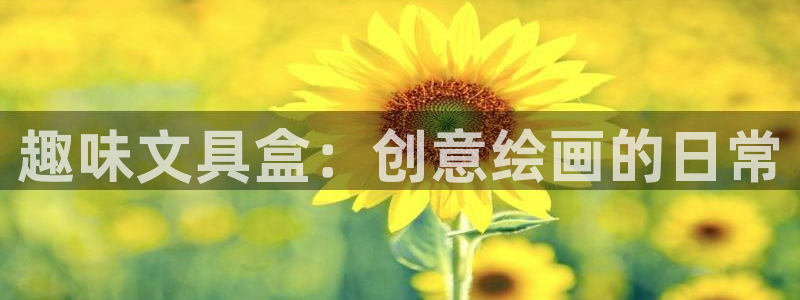 卧龙娱乐下：趣味文具盒：创意绘画的日常